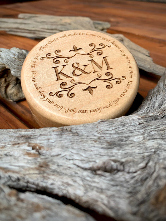 Handcrafted Wooden Ring Boxes