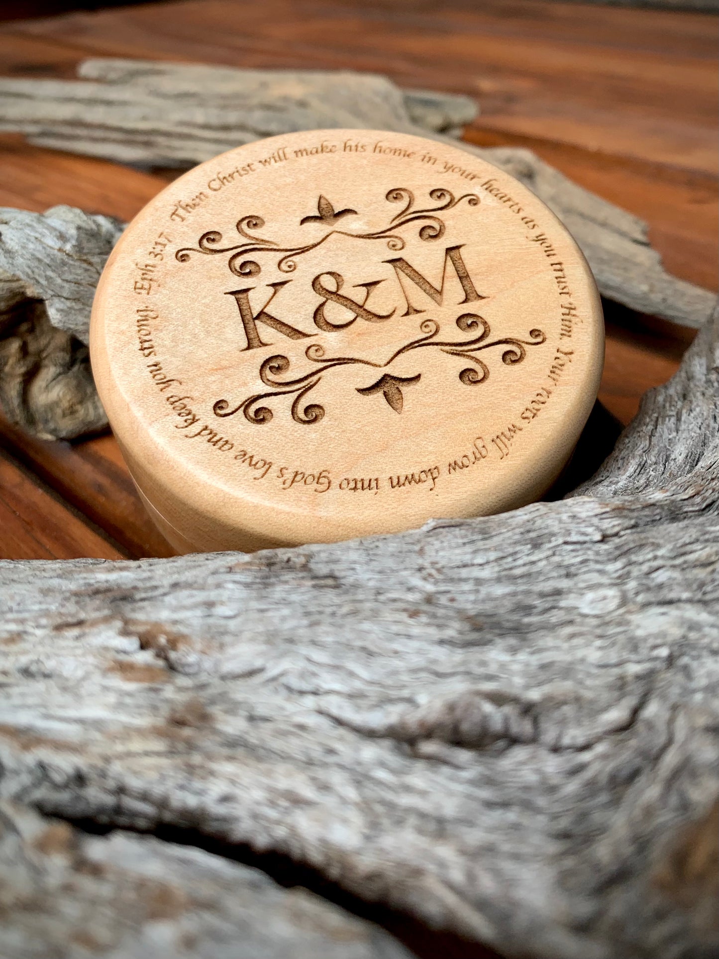 Handcrafted Wooden Ring Boxes