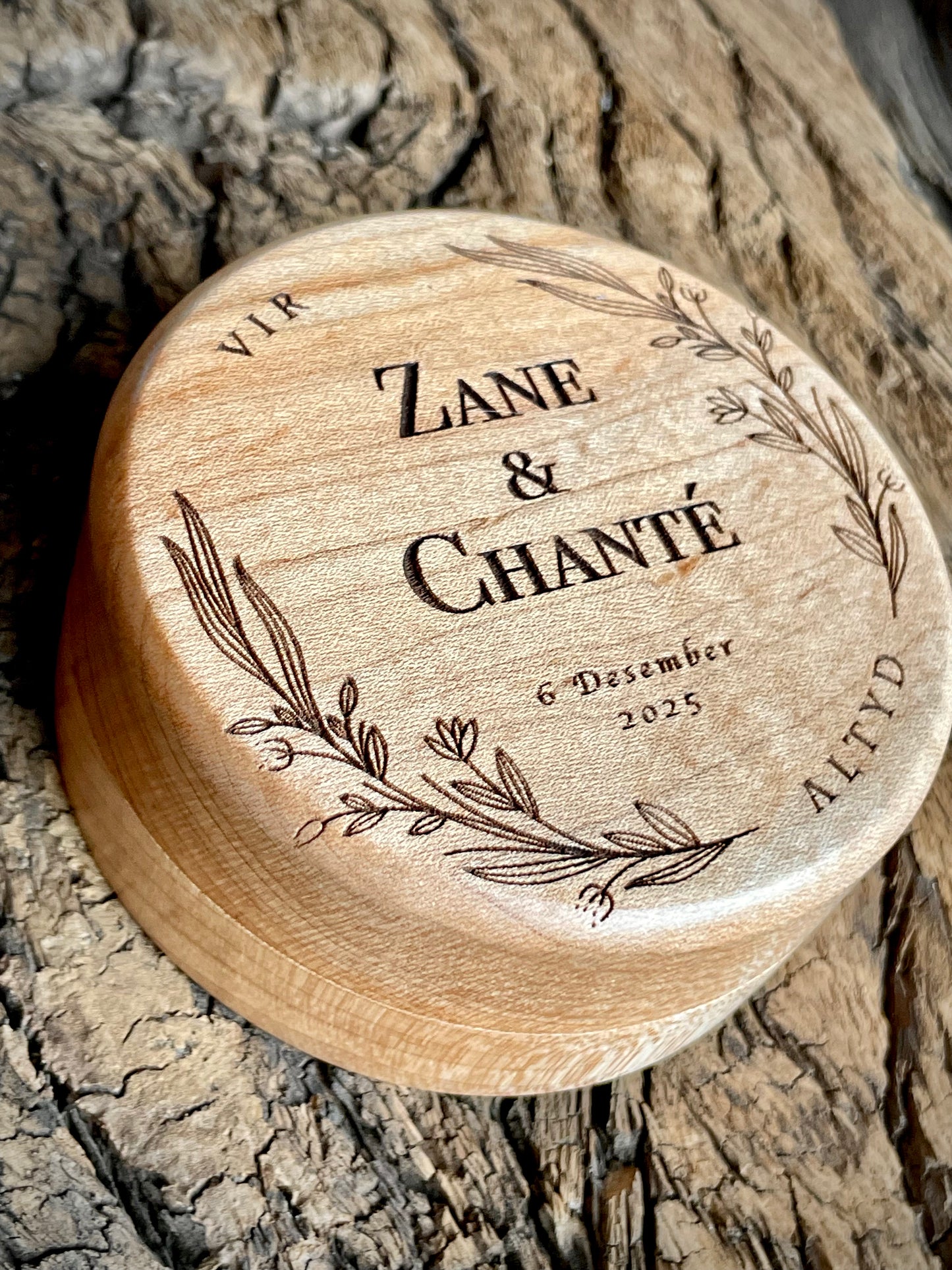 Handcrafted Wooden Ring Boxes