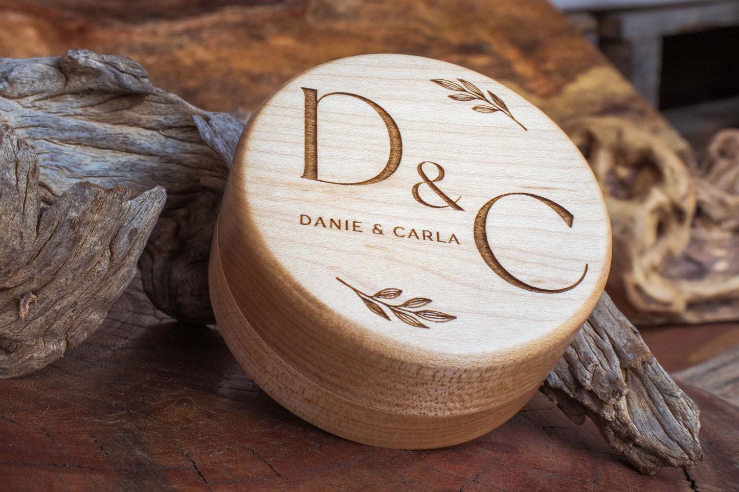 Handcrafted Wooden Ring Boxes