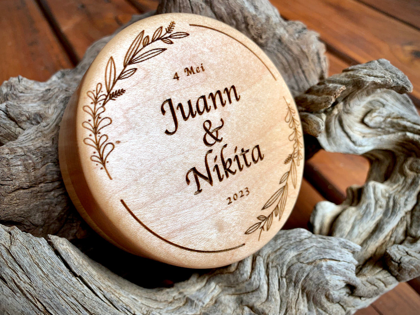 Handcrafted Wooden Ring Boxes