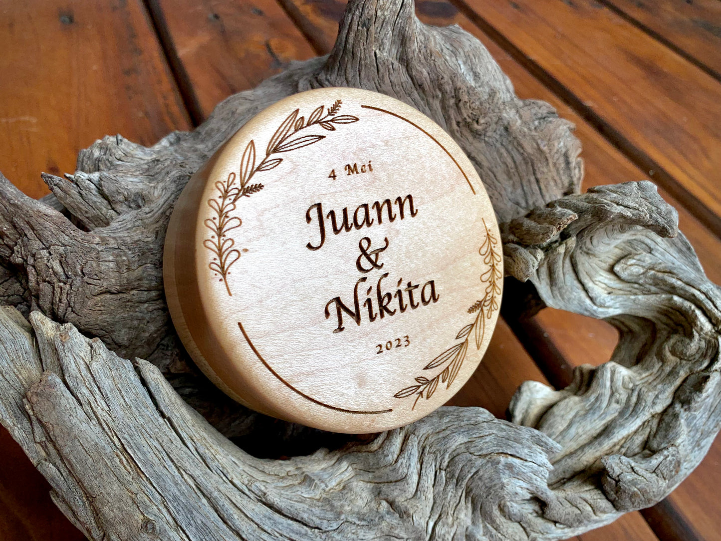 Handcrafted Wooden Ring Boxes