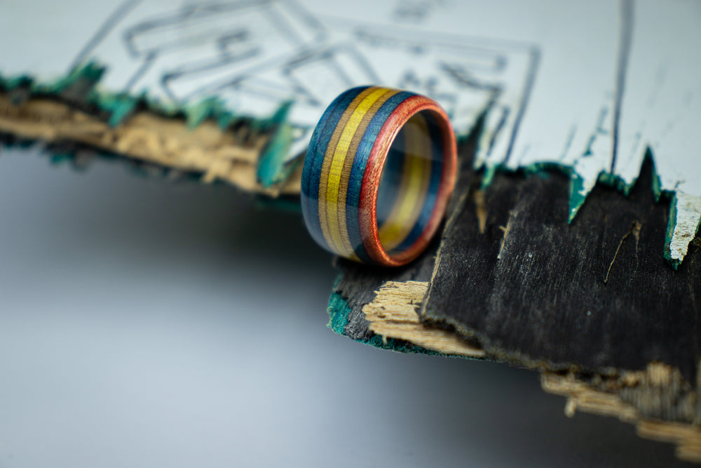 Skate Ring Blue / Yellow / Red (Almost Deck) 8mm