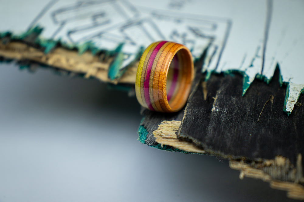 Skate Ring Orange / Pink / Yellow / 10mm