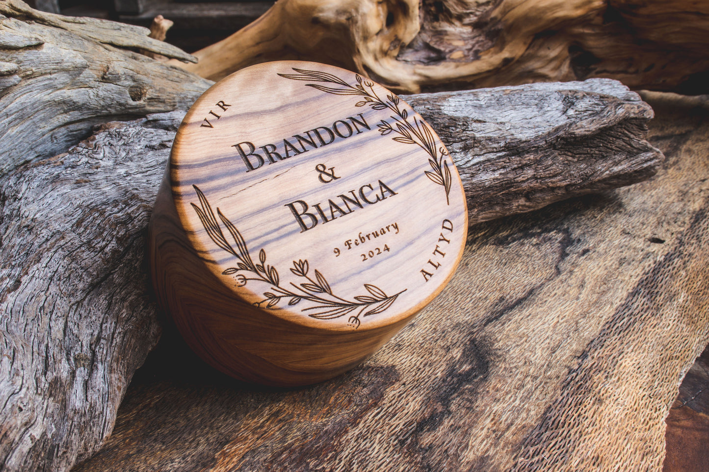 Handcrafted Wooden Ring Boxes